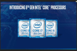 Intel第八代Core由U系列打头阵：锁定薄型笔电市场