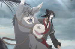 魔道祖师：一条傲娇的小毛驴 因为一个小苹果就被魏无羡给制服了