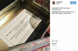 纽约厨师想出一种特殊的方法让人们放下手机