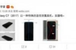 Samsung首款双摄手机谍照曝光外观全黑圆润设计