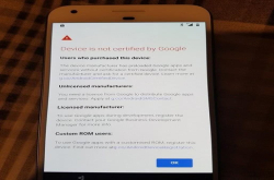 未认证设备禁止运行谷歌APP 但对我们并没有影响