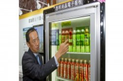 超商冰箱透明玻璃门也能触控