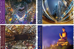香港邮政邀请摄影师拍摄香港夜景，怪兽大厦、中环车轨将印成邮票发行
