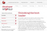 SonyEricsson解锁Bootloader新款Xperia获支援