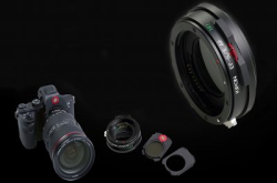 除了AF、还可插入ND！Kipon推出CanonEF－SonyE转接环