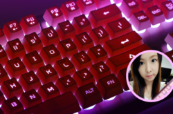 【开箱玩】$299有七彩灯光i-RocksK62E粉红电竞Keyboard(*´∀`)~♥