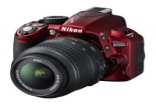 Nikon正式发布首款彩色版单反D3100