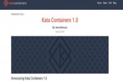Container周报第66期：OpenStack容器专案KataContainers1.0版正式推出
