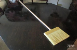 连毛刷都能打印出来？家居设计师3D打印功能性扫帚