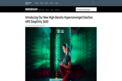 HPE加强超融合架构产品线，推出高密度的HPE SimpliVity 2600