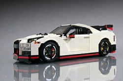 Lego神人自组日产战神GT-R，完成度更胜原厂出品