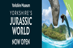 英国约克郡博物馆举办虚拟现实展览展出侏罗纪世界
