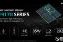 AMD发布北极星嵌入式显卡E9170系列：功耗低至35W