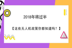 2018年将过半这些无人机政策你都知道吗？