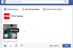 Facebook静静鸡Update咗Up相功能