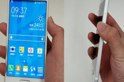 SamsungGalaxyAlpha金属机再流出：手感似加了金属Bumper