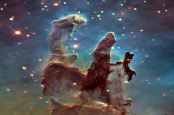 惊艳的宇宙之美 创造之柱还没有被摧毁