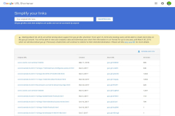 Google短网址goo.gl收摊先前建立的网址永久有效