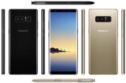 三星GalaxyNote8长相确定！意外现身美国官网确认具体机身外型