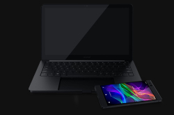 CES2018：Razer发表有点狂的ProjectLinda另类电竞笔电，把RazerPhone当核心还有触控屏幕