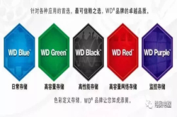 科普：西数硬盘这么多颜色 它们到底有啥区别？