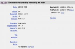 Exim含有远端程式攻击漏洞，逾400万邮件服务器受累!