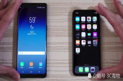 奥利奥版三星Note8更强悍性能测试iPhoneX差了好多