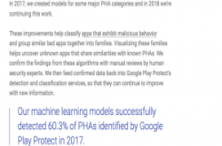 Android2017资安报告：机器学习技术检测出超过6成的潜在恶意软件