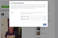 【忘记他】FacebookOnThisDay自定过滤人物日子