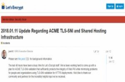 骇客可轻易取得他人网站假HTTPS认证，Let'sEncrypt紧急停用TLS-SNI验证