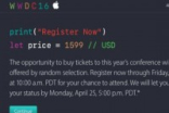 Apple公布WWDC2016时间并做了个程式员情怀网页