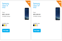 Celcom配套预购GalaxyS8/S8+：最低只需RM2168！FIRSTGoldPlus每月RM98，就有40GB上网、无限通话、无限WiFiPlus！