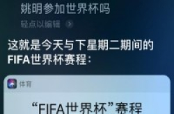 世界杯开幕Siri学会了答这些问题