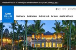 史上第二多！Marriott饭店旗下喜达屋客户数据库遭骇，5亿住客资料外泄