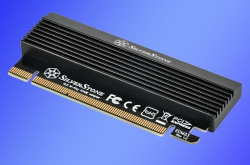 银欣发布PCI-Ex16SSD转接卡：可装一块M.2