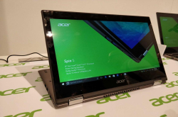 360°旋转AcerSpin5更新：15寸版有NVIDIAGTX1050显卡，13寸版上第八代Intel处理器