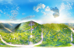 闪展为你解析720度全景图的特点