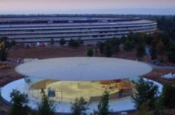 “乔布斯剧院”已经建成有人航拍到了它的样子