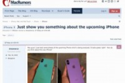 国外论坛现iPhone新品真机图网友猜测：iPhoneXSE？