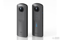 理光VR相机ThetaV可安装插件实现360°视频直播