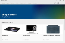 微软线上商店可能将开放销售Surface硬件