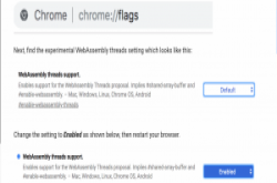 开发者现可以在Chrome70测试WebAssembly执行绪功能