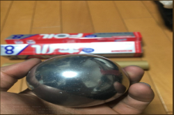 以厨房用铝箔无脑DIY金属球