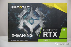 索泰RTX2080tiX-Gaming显卡赏析