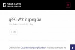 REST范式替代品gRPC-Web释出正式版