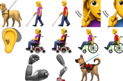 Apple提出多款残障人士Emoji方案