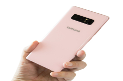 三星GalaxyNote8‘星纱粉’超清多图实机照/去背高解析