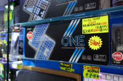 【场报】Ducky1508F机械Keyboard蓝色够Fresh