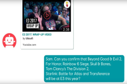 Ubisoft游戏专用数位助理服务SAM在UbisoftClub正式上线