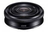 Sony发布E20mmf/2.8饼干镜头